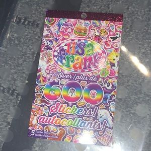 NEVER USED LISA FRANK STICKER BOOK 💕💫